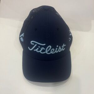 Titleist Navy Cap with Light Blue Logo